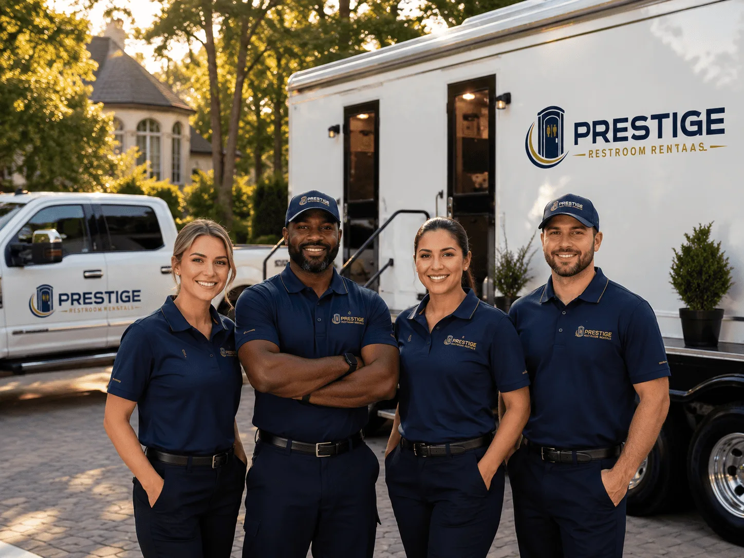 Trusted Luxury Portable Restrooms company in Winston, MO